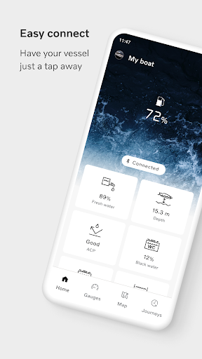 Android application Volvo Penta Easy Connect screenshort