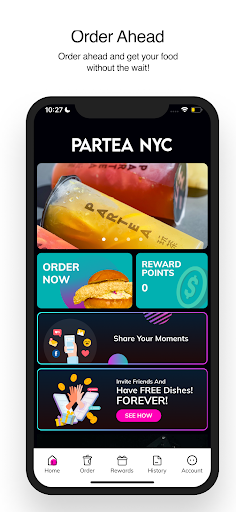 Screenshot of PARTEA NYC