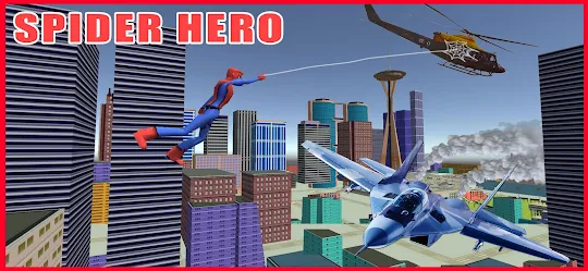 Spider Fighter Parkour Hero