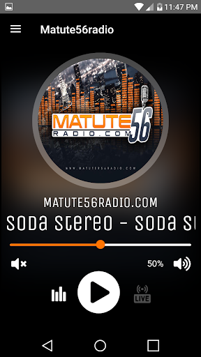Matute56Radio Screen 2