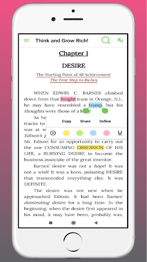 Android application Think & Grow Rich Book Summary screenshort