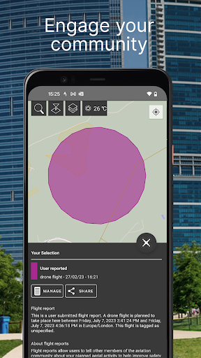 Screenshot of Drone Assist - Flight Planning