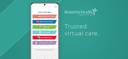 Android application RemetricHealth screenshort