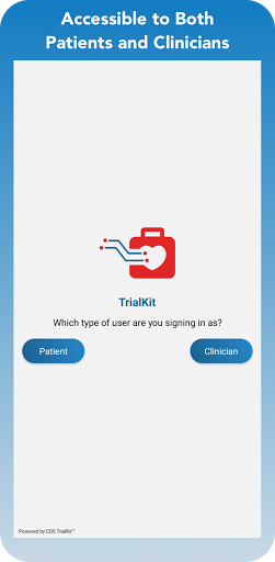 Android application TrialKit - eClinical Platform screenshort