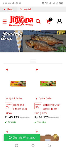 Bandeng Juwana Screen 2