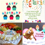 Cover Image of Download Happy Birthday:Greetings, GIF Wishes, Text Quotes 2.0.46 APK