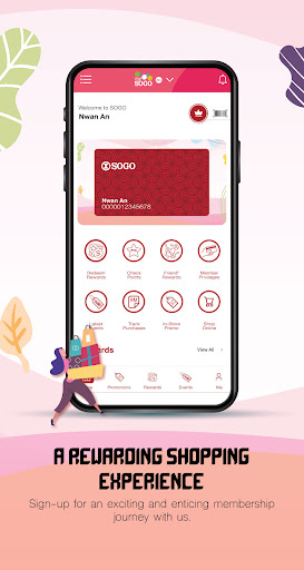 Android application MYSOGO screenshort