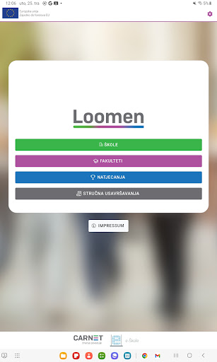Loomen mobilna aplikacija Screen 3