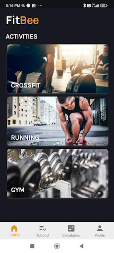FitBee Screen 3
