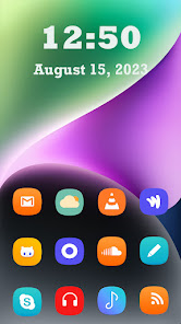 Captura 8 iphone 14 Pro Theme / Launcher android