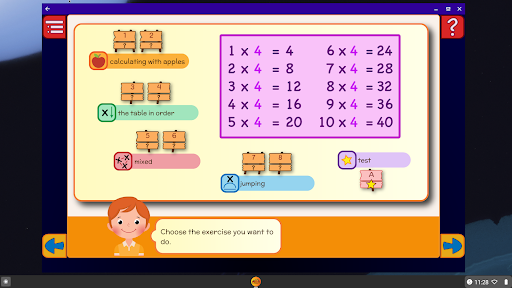 Multiplication tables & Apples screenshot 25