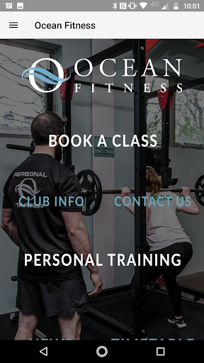 Android application Ocean Fitness screenshort
