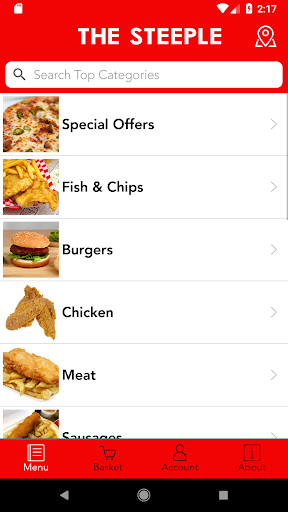 The Steeple Fish Bar Screen 2