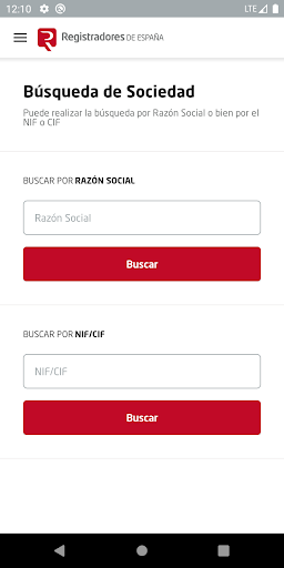 Registradores de España Screen 3