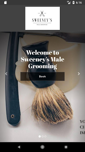 Android application Sweeney's Male Grooming screenshort