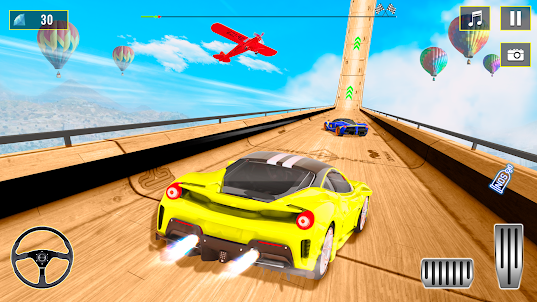 GT Car Stunts Racing Master 3D