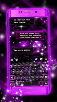 screenshot of Neon Purple Bright Theme