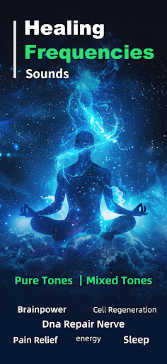 Screenshot of Healing Frequencies Sounds
