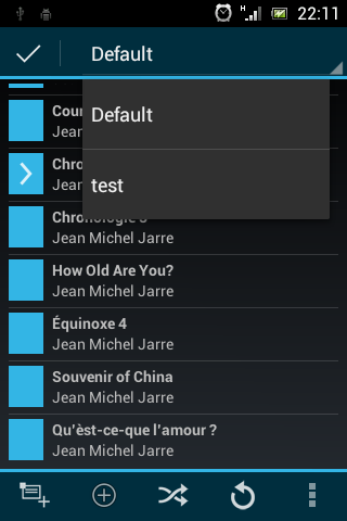 XMMS2 Playground Screen 2