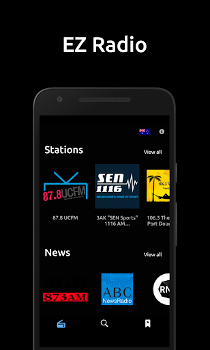 Android application EZ Radio - FM and AM Online Ra screenshort