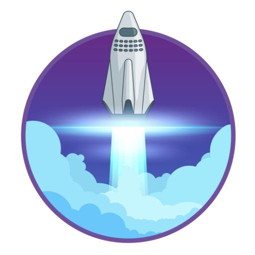Space Galaxy Milky Way logo