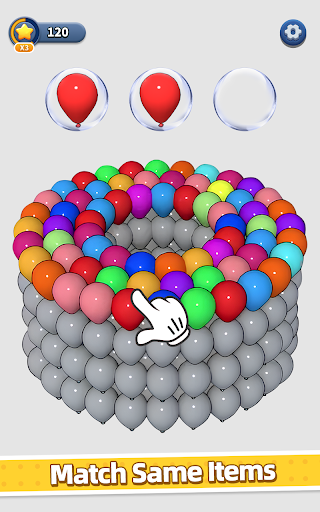 Balloon Triple Match Lite screenshot