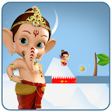 Cute Ganesha Adventure icon