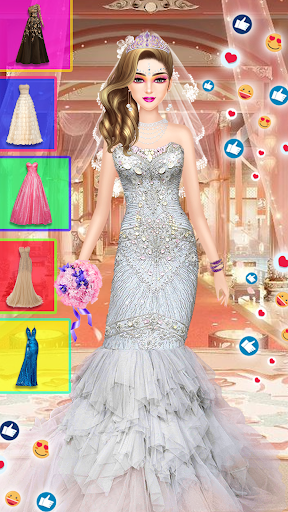 Android application Dress Up Girls Makeup Game screenshort
