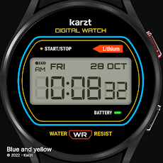 Digital karzt watch faceのおすすめ画像3