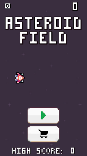 Android application Asteroid Field screenshort