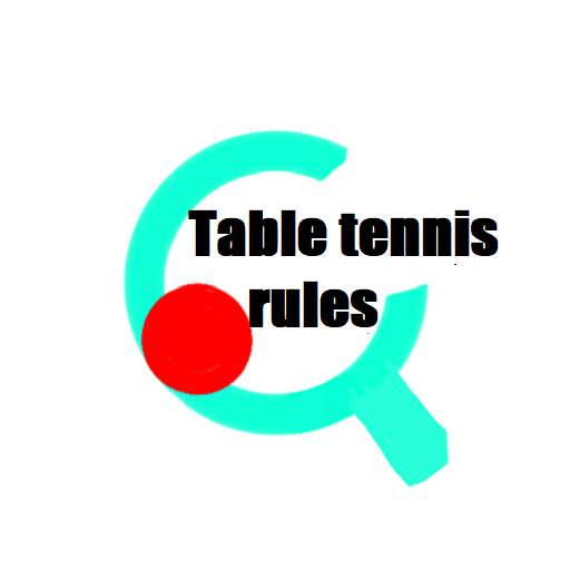 Table Tennis Rules with Score logo