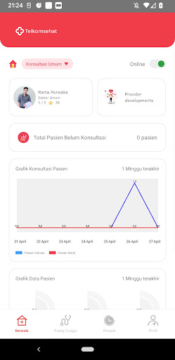 Android application Smart Consult Doctor screenshort