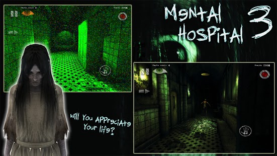 Screenshot rimasterizzato di Mental Hospital III