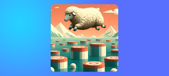 Sheep Jump Sea