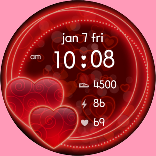 Sweet Hearts Watch Face logo
