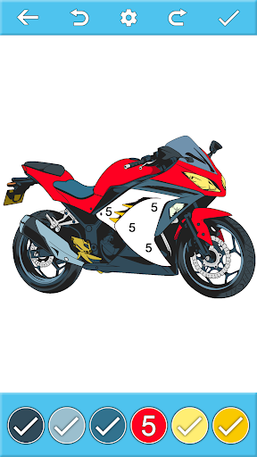 Motorcycles Paint by Number – Apps no Google Play