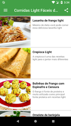 Comidas Light Fáceis de Fazer