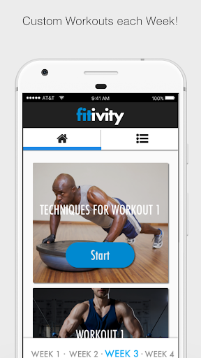 Android application Golf - Strength, Power & Contr screenshort