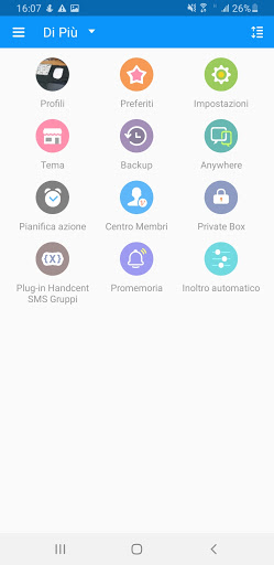 Handcent SMS Italian Language  screenshot 6