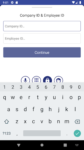 Android application TBA Credit Union Biz Mobile screenshort