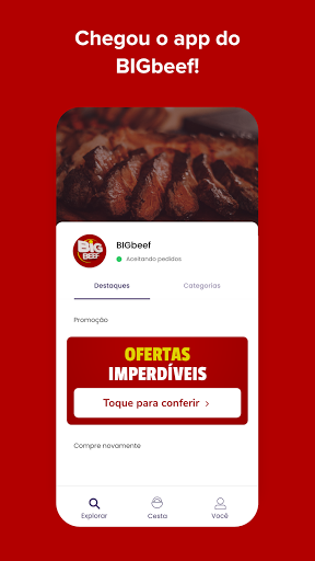 Android application BIGbeef screenshort