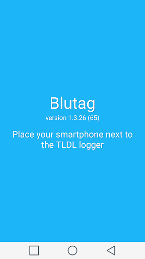 Android application Blutag screenshort