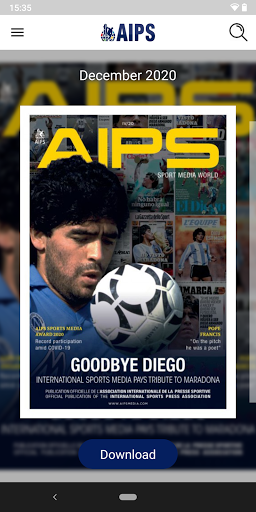 Android application AIPSMEDIA screenshort