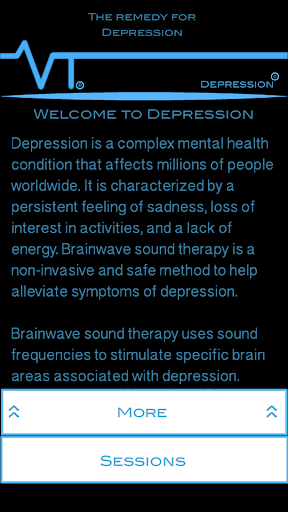Android application Depression screenshort