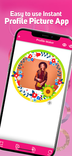 Android application QuickPic: Profile Editor screenshort