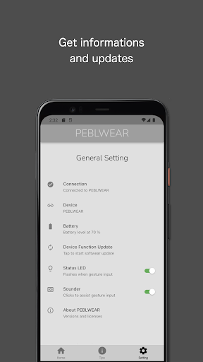 PEBLWEAR Screen 3