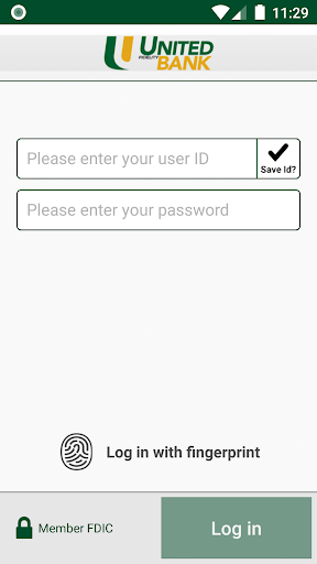 United Fidelity Bank Business Screen 2