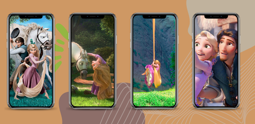 Screenshot 3 Lady Rapunzel Wallpaper HD android