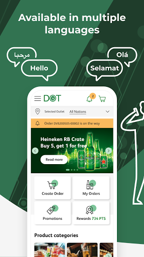 Heineken B2B (DOT) Screen 2