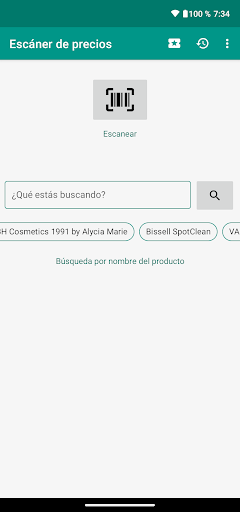 Vista previa de la aplicación